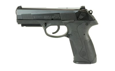 BERETTA USA JXF9F21 PX4 STORM  FULL SIZE FRAME 9MM LUGER 17+1, 4.10" BLACK STEEL BARREL, BLACK BRUNITON SERRATED STEEL SLIDE, BLACK POLYMER FRAME W/PICATINNY RAIL, AMBIDEXTROUS