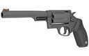TAURUS 2-441061T JUDGE  COMPACT 45 COLT (LONG COLT) 410 BORE 5 SHOT 6.50" MATTE BLACK OXIDE ALLOY STEEL BARREL, CYLINDER & FRAME, BLACK RUBBER GRIP, TRANSFER BAR SAFETY, EXPOSED HAMMER