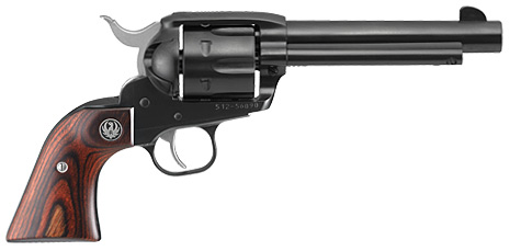 RUGER 5101 VAQUERO  MEDIUM FRAME 45 COLT (LONG COLT) 6RD 5.50" BLUED STEEL BARREL, CYLINDER & FRAME, HARDWOOD GRIP, TRANSFER BAR SAFETY, EXPOSED HAMMER