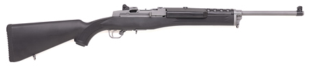 RUGER 5806 MINI THIRTY  7.62X39MM 5+1 18.50" MATTE STAINLESS STEEL BARREL, DRILLED & TAPPED STAINLESS STEEL RECEIVER, BLACK SYNTHETIC FIXED STOCK, RIGHT HAND