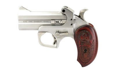 BOND ARMS BASS SNAKESLAYER ORIGINAL 45 COLT (LONG COLT) 410 GAUGE 2RD SHOT 3.50" STAINLESS W/ROSEWOOD GRIPS