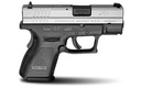 SPRINGFIELD ARMORY XD9822 XD *CA COMPLIANT SUB-COMPACT FRAME 40 S&W 9+1, 3" BLACK MELONITE STEEL BARREL, SERRATED STAINLESS STEEL SLIDE, BLACK POLYMER FRAME W/PICATINNY RAIL