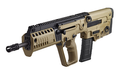 IWI US XFD16 TAVOR X95 5.56X45MM NATO CALIBER WITH 16.50" BARREL, 30+1 CAPACITY, FLAT DARK EARTH METAL FINISH, FLAT DARK EARTH FIXED BULLPUP STOCK & POLYMER GRIP RIGHT HAND