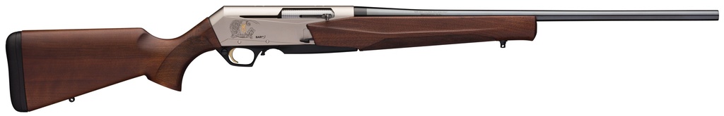BROWNING 031047229 BAR MK3 FULL SIZE 300 WIN MAG 3+1 24" BLUE POLISHED SPORTER BARREL, DRILLED & TAPPED ENGRAVED MATTE NICKEL ALUMINUM RECEIVER, FIXED OILED TURKISH WALNUT STOCK, RIGHT HAND