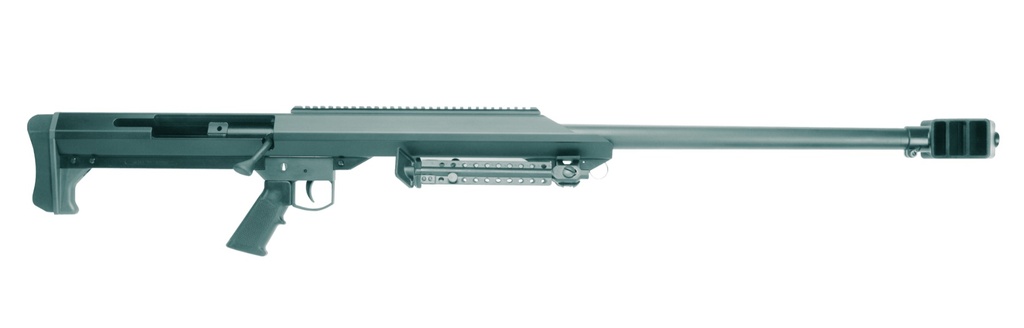 BARRETT 13303 M99  416 BARRETT 1RD 32" HEAVY BARREL, BLACK CERAKOTE ALUMINUM RECEIVER, FIXED SYNTHETIC STOCK W/SORBOTHANE RECOIL PAD, MATCH TRIGGER, MANUAL SAFETY, OPTICS READY