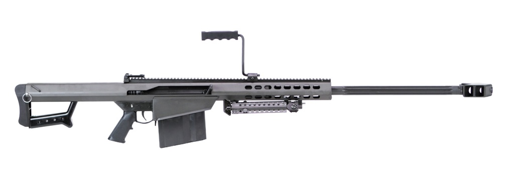 BARRETT 13316 M82A1  50 BMG 10+1 29" CHROME-LINED FLUTED BARREL, BLACK CERAKOTE STEEL RECEIVER, FIXED SYNTHETIC STOCK W/SORBOTHANE RECOIL PAD, INCLUDES HARD CARRY CASE