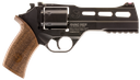 CHIAPPA FIREARMS CF340246 RHINO 50SAR  MEDIUM FRAME 357 MAG 6RD 5" BLACK ANODIZED STEEL VENT RIB BARREL, BLACK CYLINDER, BLACK ANODIZED ALUMINUM FRAME W/PICATINNY RAIL, WALNUT GRIP, EXPOSED HAMMER