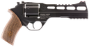 CHIAPPA FIREARMS 340221 RHINO 60DS  SMALL FRAME 357 MAG 6 SHOT, 6" BLACK ANODIZED STEEL VENT RIB BARREL, BLUED STEEL CYLINDER, BLACK ANODIZED ALUMINUM FRAME, WALNUT GRIP, CONCEALED HAMMER