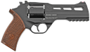 CHIAPPA FIREARMS 340220 RHINO 50DS  SMALL FRAME 357 MAG 6 SHOT, 5" BLACK ANODIZED STEEL VENT RIB BARREL, BLUED STEEL CYLINDER, BLACK ANODIZED ALUMINUM FRAME, WALNUT GRIP, CONCEALED HAMMER