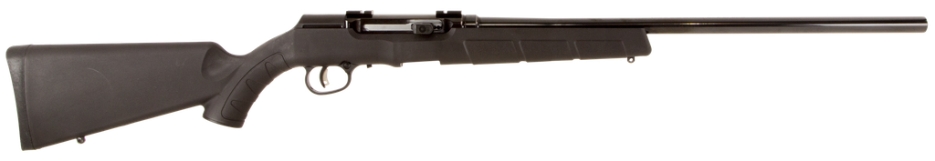 SAVAGE ARMS 47007 A SERIES MAGNUM FULL SIZE 17 HMR 10+1 22" HIGH LUSTER HEAVY BARREL, HIGH LUSTER DRILLED & TAPPED CARBON STEEL RECEIVER, MATTE BLACK FIXED SYNTHETIC STOCK, RIGHT HAND