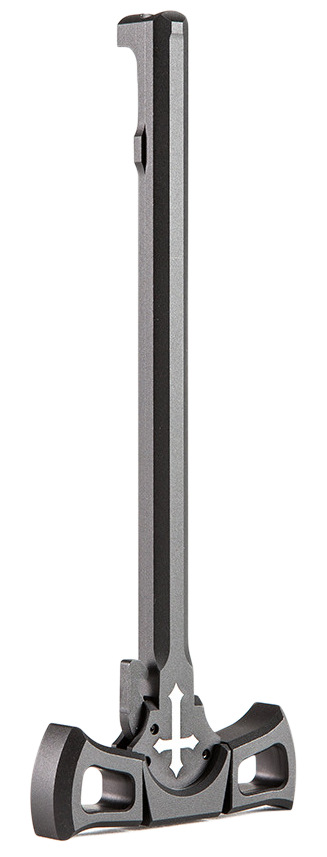 PATRIOT ORDNANCE FACTORY 00850 TOMAHAWK CHARGING HANDLE AR-10 BLACK ANODIZED ALUMINUM, AMBIDEXTROUS