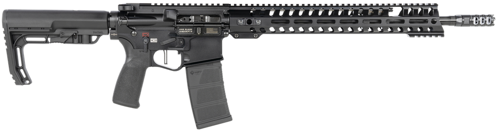 PATRIOT ORDNANCE FACTORY 00856 RENEGADE +  5.56X45MM NATO 16.50" 30+1 BLACK HARD COAT ANODIZED BLACK NITRIDE 6 POSITION MFT STOCK BLACK POLYMER GRIP