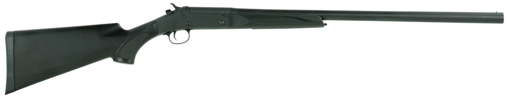 STEVENS 22557 301  12 GAUGE BREAK OPEN 3" 1RD 26" MATTE BLACK SINGLE SHOT BARREL, MATTE BLACK CARBON STEEL RECEIVER, FIXED MATTE BLACK SYNTHETIC STOCK, AMBIDEXTROUS