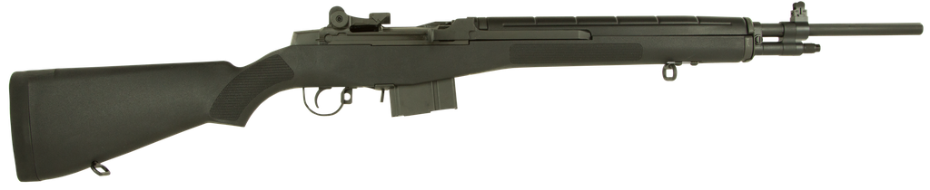 SPRINGFIELD ARMORY MA9226NT M1A LOADED *NY COMPLIANT 7.62X51MM NATO 10+1 22" BLACK PARKERIZED MEDIUM NATIONAL MATCH BARREL, BLACK PARKERIZED STEEL RECEIVER, BLACK SYNTHETIC FIXED STOCK