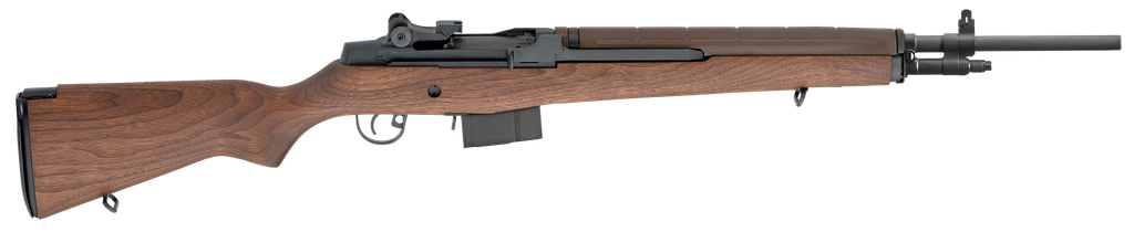 SPRINGFIELD ARMORY MA9222NT M1A LOADED *NY COMPLIANT 7.62X51MM NATO 10+1 22" BLACK PARKERIZED MEDIUM NATIONAL MATCH BARREL, BLACK PARKERIZED STEEL RECEIVER, WALNUT FIXED STOCK