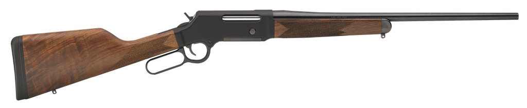 HENRY H014308 LONG RANGER  FULL SIZE 308 WIN 4+1 20" BLUED STEEL BARREL, BLACK HARD COAT ANODIZED STEEL RECEIVER, AMERICAN WALNUT STOCK RIGHT HAND