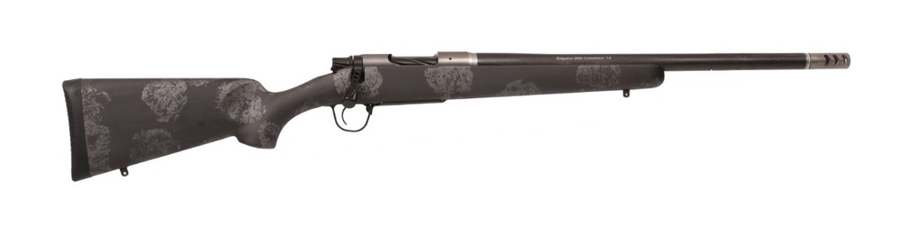 CHRISTENSEN ARMS 8010631300 RIDGELINE FFT 6.8 WESTERN 3+1 20" CARBON FIBER/THREADED BARREL, STAINLESS STEEL, BLACK WITH GRAY ACCENTS STOCK