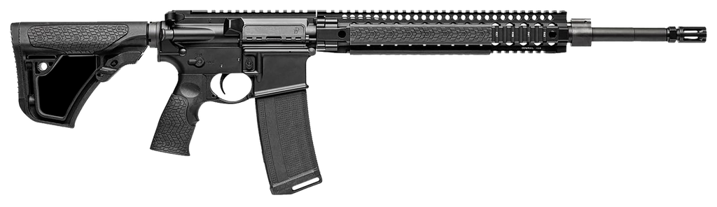 DANIEL DEFENSE 0214213175047 DDM4 MK12 SPR 5.56X45MM NATO 18" 20+1 BLACK HARD COAT ANODIZED 6 POSITION W/SOFTTOUCH OVERMOLDING STOCK