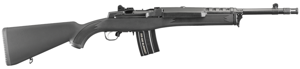 RUGER 5864 MINI-14 TACTICAL 300 BLACKOUT 20+1 16.12" BLUED THREADED BARREL, BLUED DRILLED & TAPPED STEEL RECEIVER, BLACK SYNTHETIC FIXED STOCK, RIGHT HAND