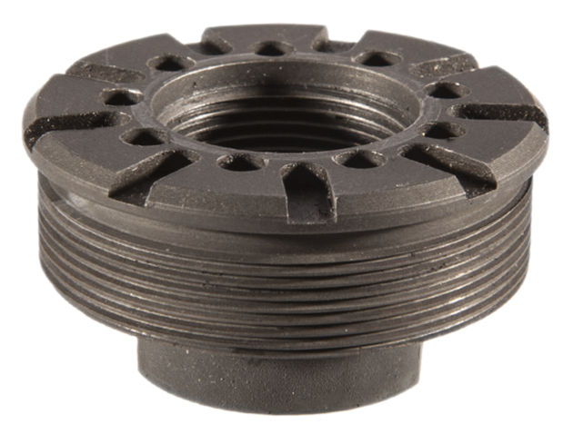 SILENCERCO AC669 BRAVO DIRECT THREAD MOUNT 5/8"-24 TPI, BLACK STEEL