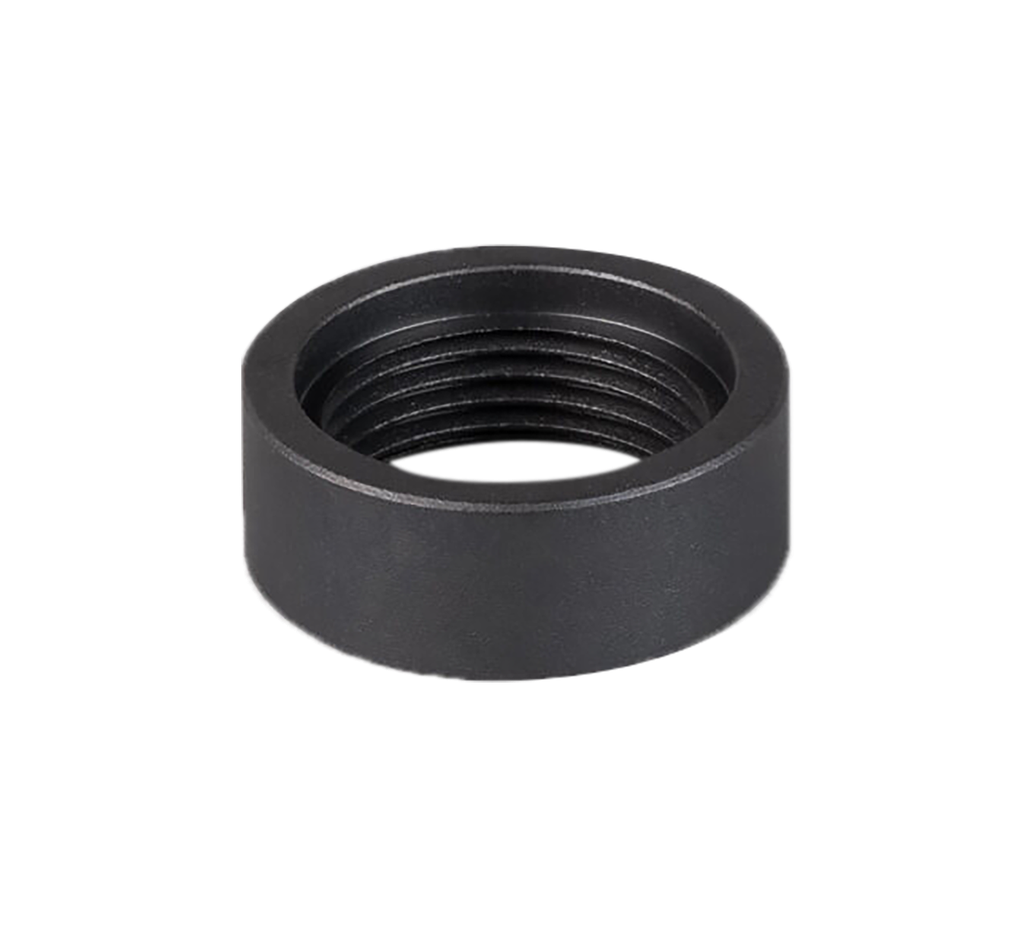 SILENCERCO AC114 DELTA THREAD SPACER 22 LR STEEL BLACK OXIDE 1/2"-28 TPI