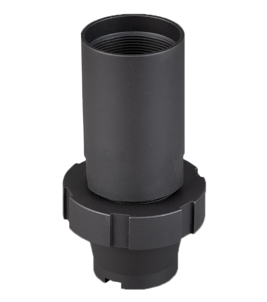 SILENCERCO AC865 ECHO CHOKE ADAPTER  FOR SAIGA STEEL BLACK