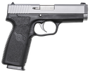 KAHR ARMS CT9093N CT9  9MM LUGER 8+1 4" BARREL, BLACK POLYMER FRAME, SERRATED MATTE STAINLESS STEEL SLIDE, TEXTURED POLYMER GRIP & FRONT NIGHT SIGHT