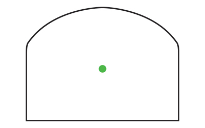 TRIJICON RMR TYPE 2 GRN DOT 3.25 BLK