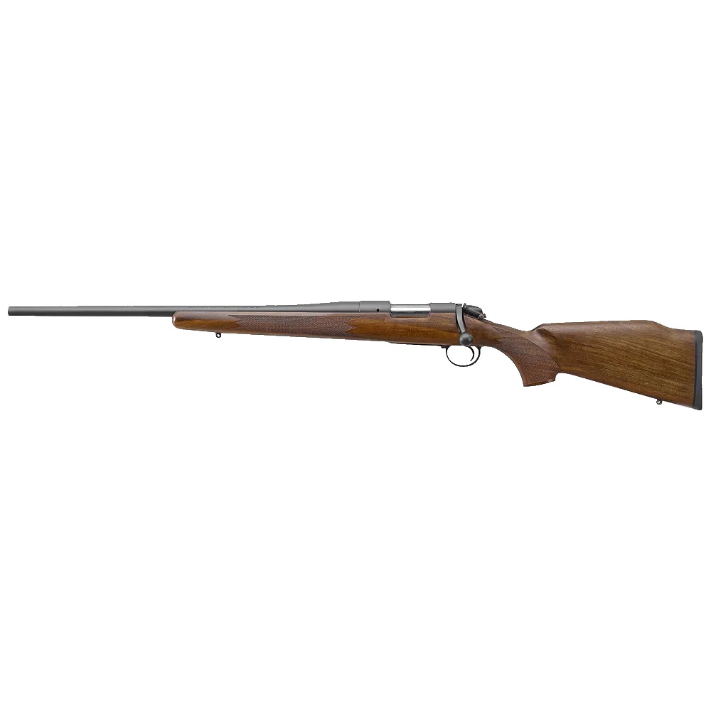 BERGARA RIFLES B14LM001L B-14 TIMBER 300 WIN MAG 3+1 24" GRAPHITE BLACK CERAKOTE BARREL, GRAPHITE BLACK CERAKOTE STEEL RECEIVER, WALNUT MONTE CARLO STOCK, LEFT HAND