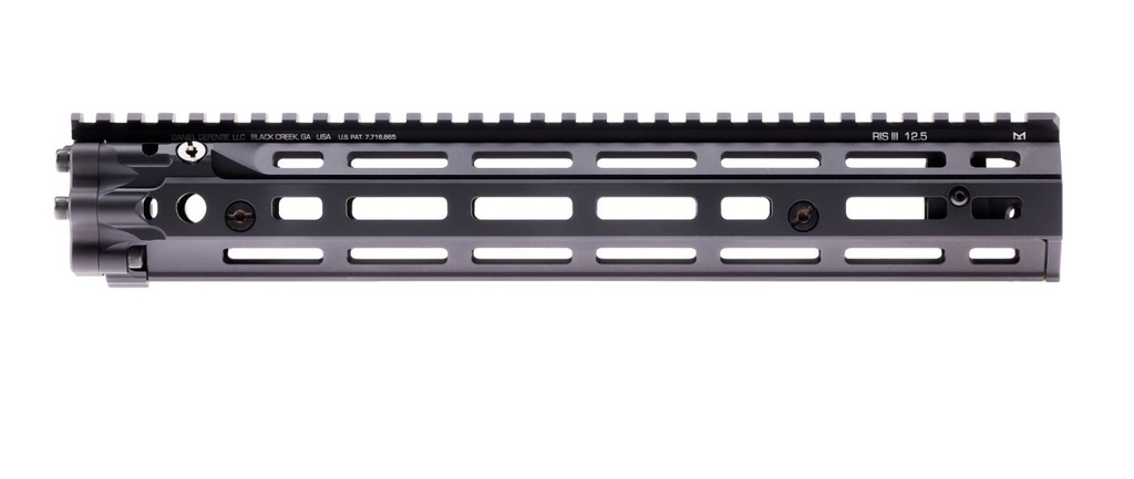 DD RIS III RAIL ASSEMBLIES 12.5" BLK