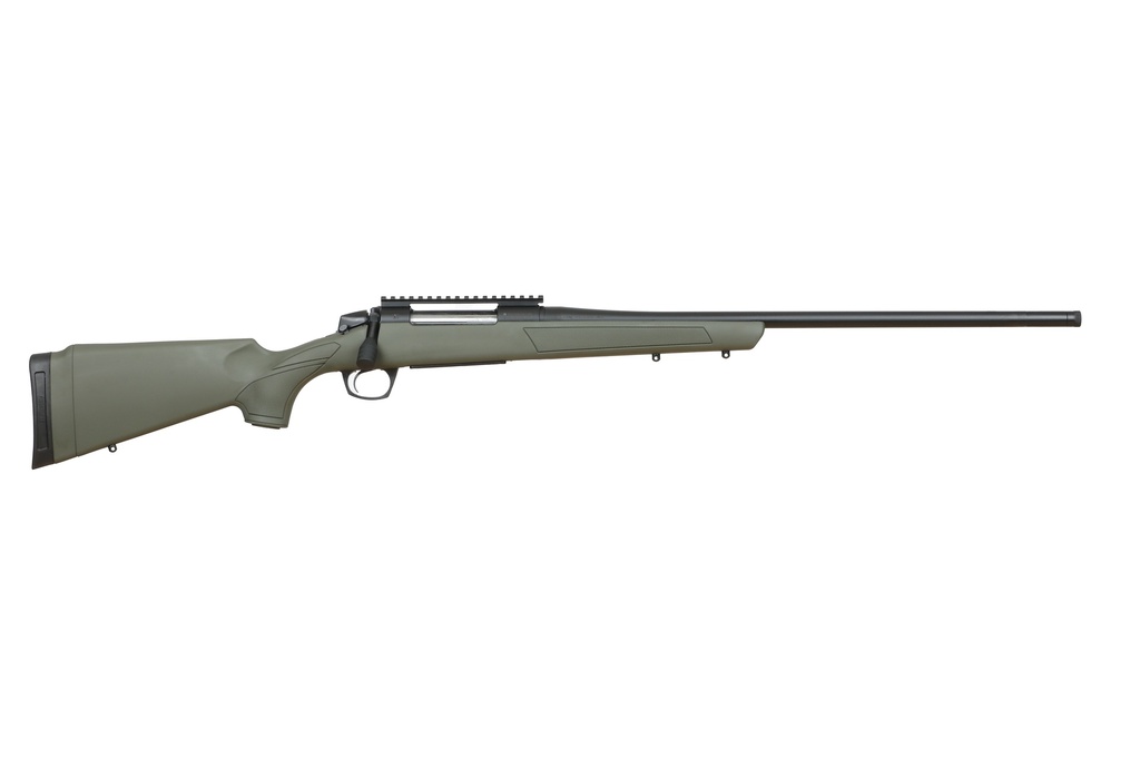 CVA CR3913G CASCADE  204 RUGER 4+1 20" GRAPHITE BLACK CERAKOTE THREADED BARREL, GRAPHITE BLACK CERAKOTE PICATINNY RAIL STEEL RECEIVER, OD GREEN SYNTHETIC STOCK