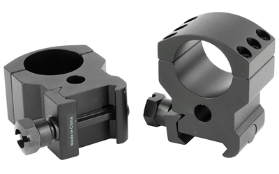 BURRIS XTR TACT HI 1" RINGS MATTE