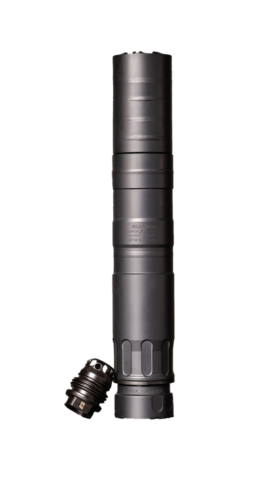 RUGGED SUPPRESSORS SURGE X 762 R.U.M MODULAR HUB BLACK