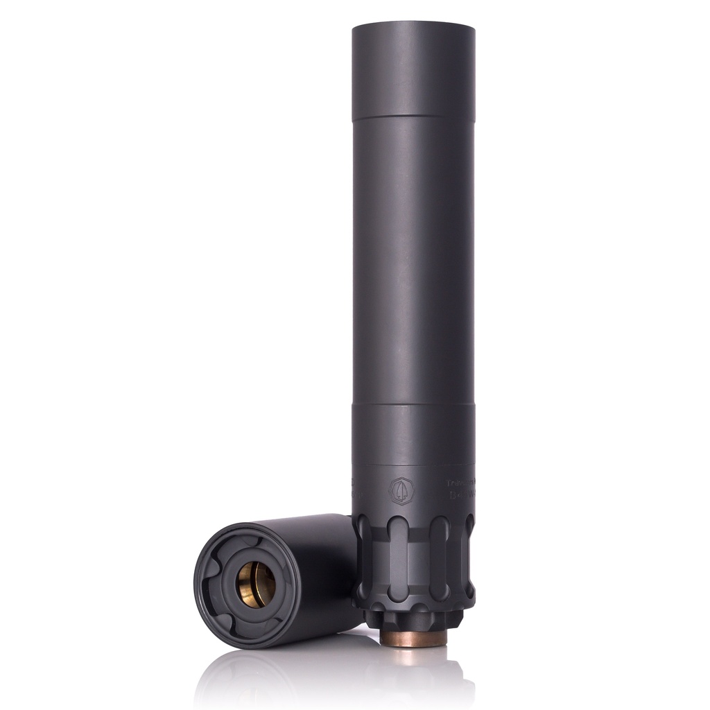 RUGGED SUPPRESSORS OBSIDIAN 45 ADAPT MODULAR CERAKOTE BLACK