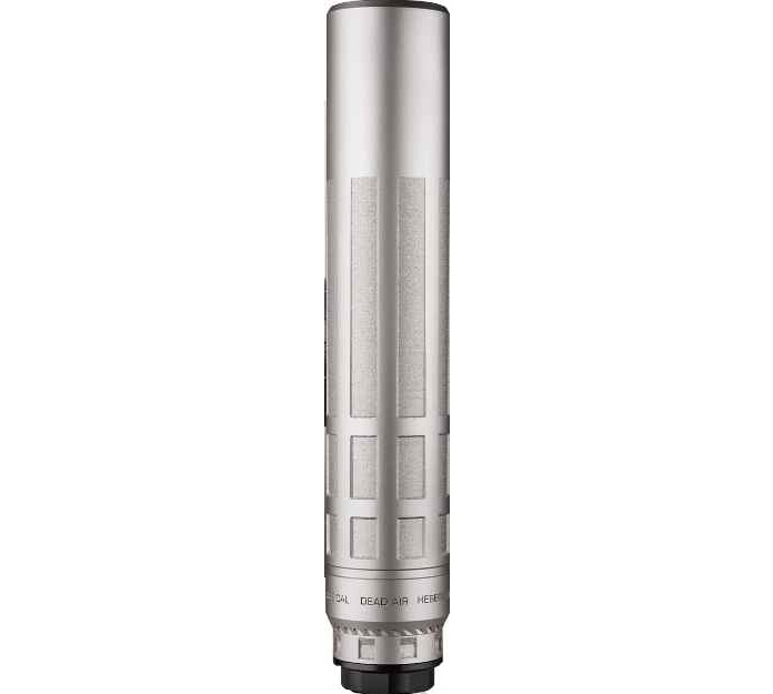 DEAD AIR SILENCERS NOMAX-33 33 CAL W/ XEMAX ADAPTER SILVER