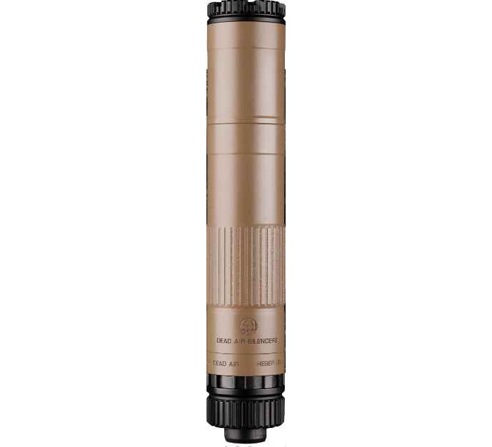 DEAD AIR SILENCERS MOJAVE-9 9MM SILENCER 1/2-28 PISTON FDE