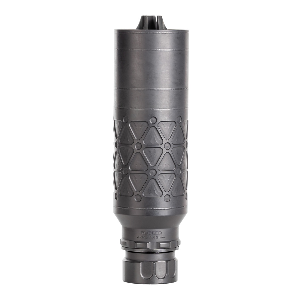 RUGGED SUPPRESSORS AXIAL 762 M2 BRAKE & HIDER CAP R.U.M BLK
