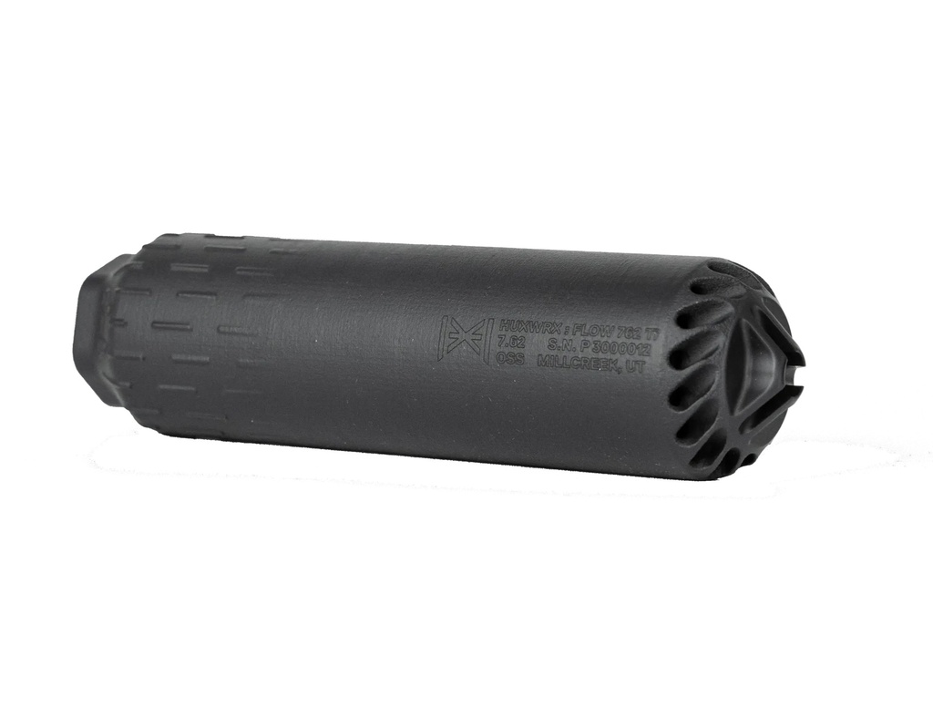 HUXWRX FLOW 762 TI KIT SUPPRESSOR W/ MUZZLE BRAKE BLK