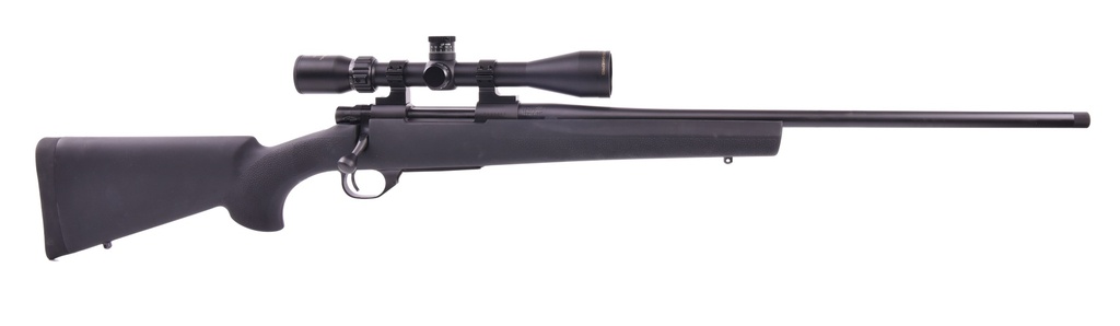 HOWA HGP27MMPRCB M1500 GAMEPRO GEN2 7MM PRC 5+1 22", BLUED BARREL/REC, BLACK FIXED HOGUE PILLAR-BEDDED OVERMOLDED STOCK, INCLUDES NIKKO STIRLING 4-12X40MM SCOPE