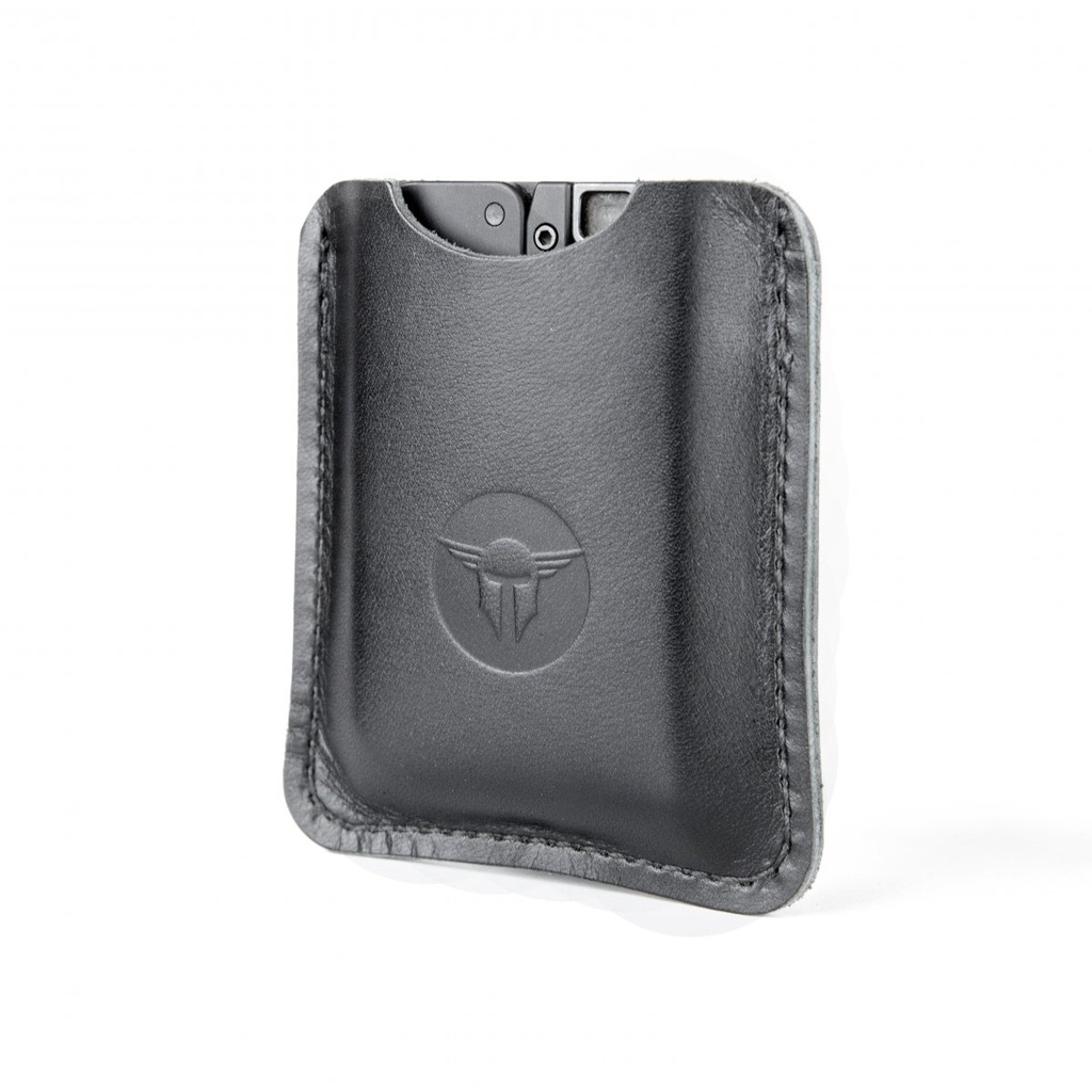 TRAILBLAZER LIFECARD LEATHER SLEEVE BLACK