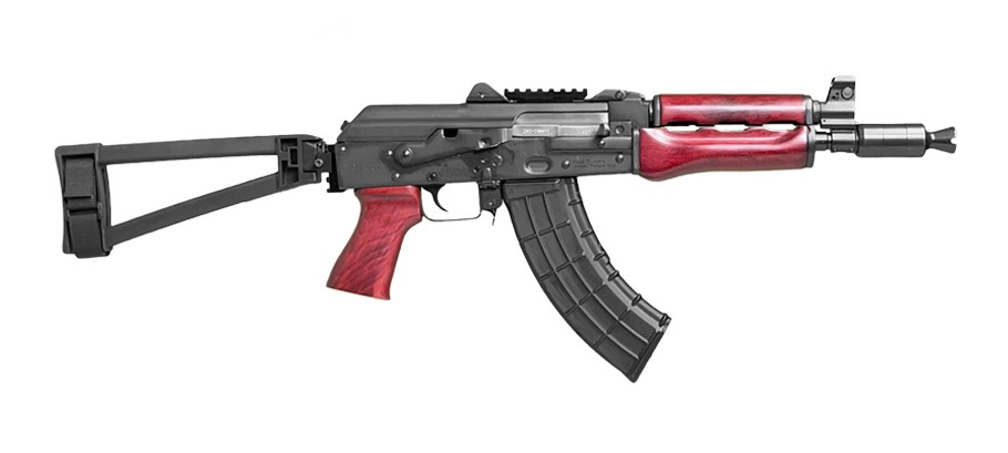 ZASTAVA ZPAP92 PISTOL 7.62X39 30RD BRACE SERBIAN RED WOOD