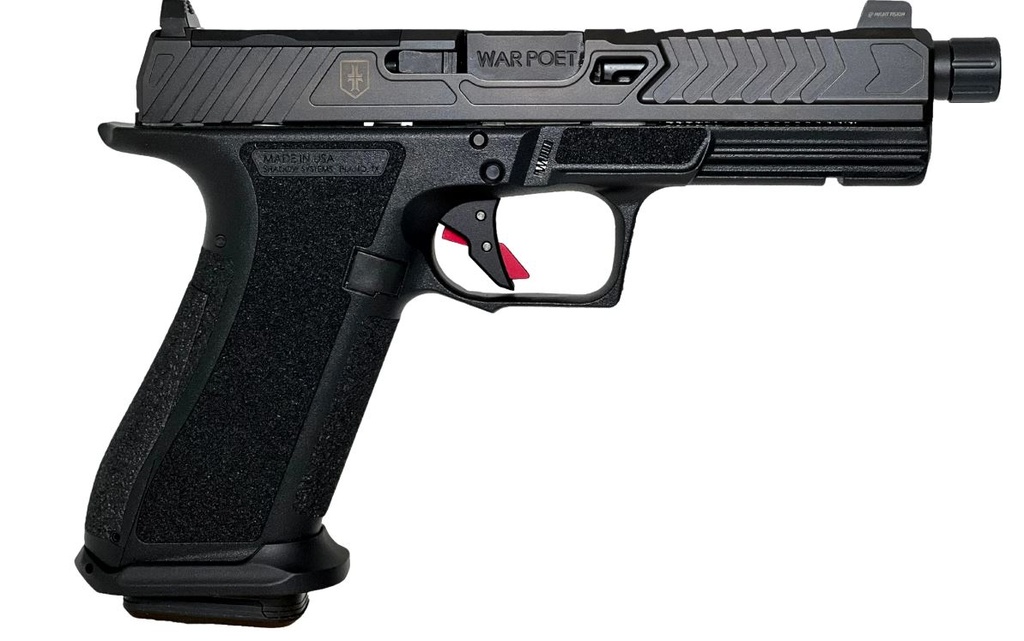 SHADOW SYSTEMS WAR POET DR920 ELITE 9MM THREADED DLC BBL BLK