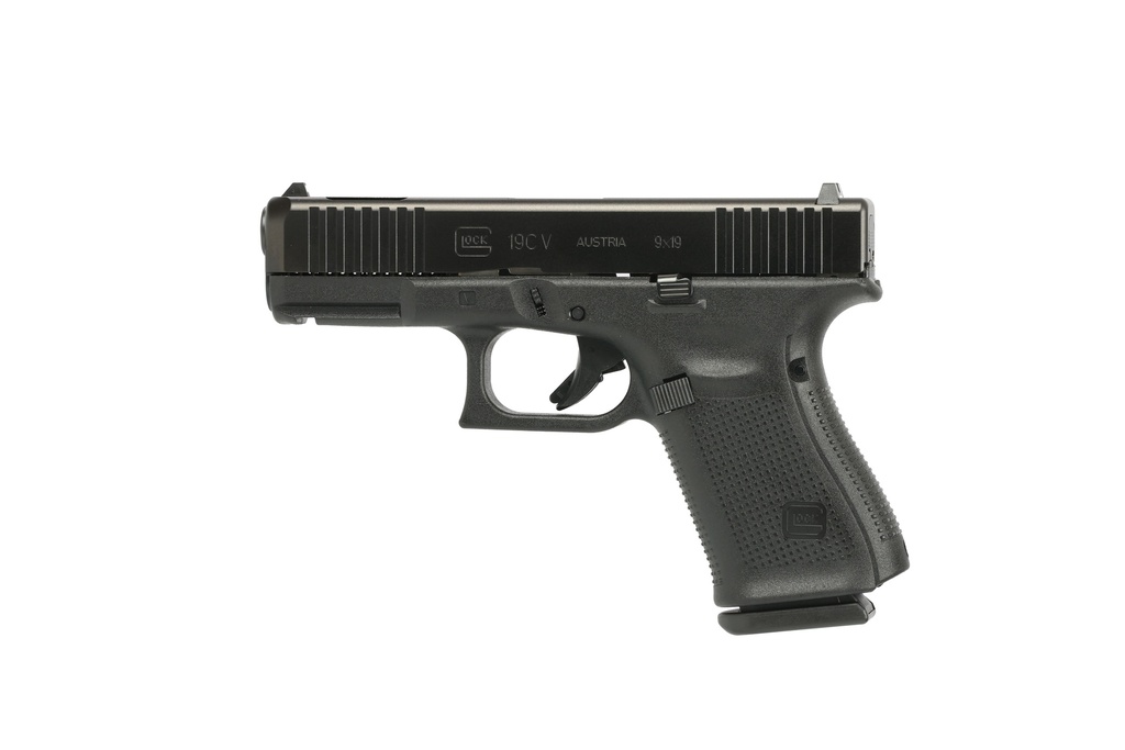 GLOCK 19 V 9MM LUGER FS COMPENSATED 15-SHOT BLACK TALO