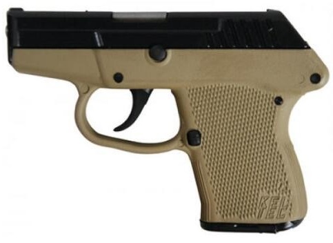 KEL-TEC P-32 32ACP DA FS 7SH BLUED/TAN GRIP