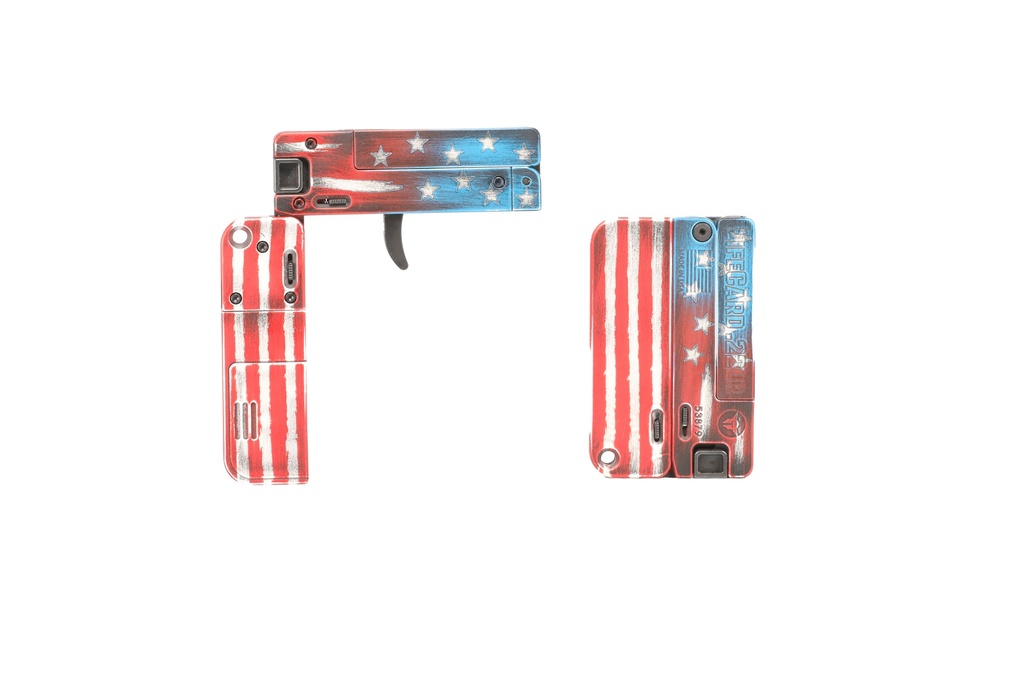 TRAILBLAZER LIFECARD 22LR SINGLE SHOT AMERICAN FLAG