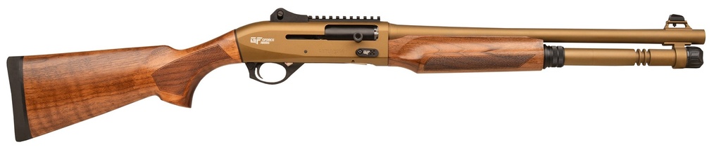 GFORCE ARMS GATLANDER 12GA 3" 18.5" 5RD BURNT BRONZE WALNUT