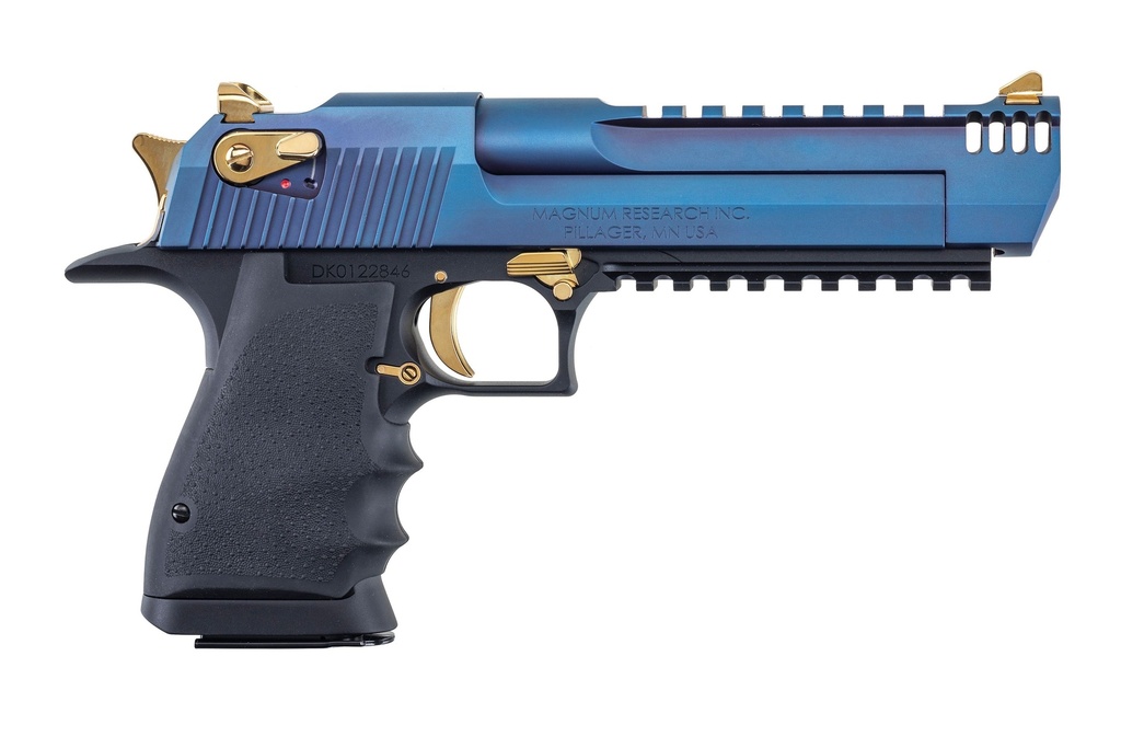 DESERT EAGLE L6 SERIES 357MAG 6" BLACK CARBO BLUE & PIC RAIL