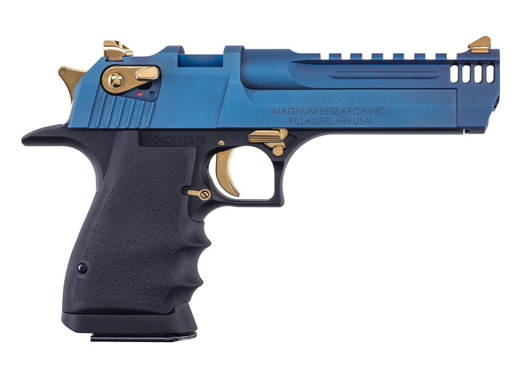 DESERT EAGLE L5 SERIES 357MAG 5" BLACK & CARBO BLUE PVD