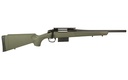 CVA CASCADE SR 300AAC 16.5" W/RAIL THREADED BLACK/OD GRN<