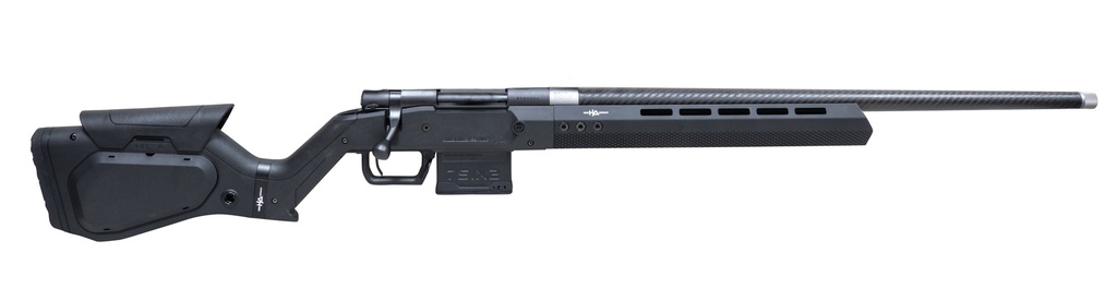 HOWA HHERA308CFBLK M1500 HERA 308 WIN 5+1 24" CARBON FIBER THREADED BARREL, BLACK REC, BLACK HERA H7 CHASSIS STOCK